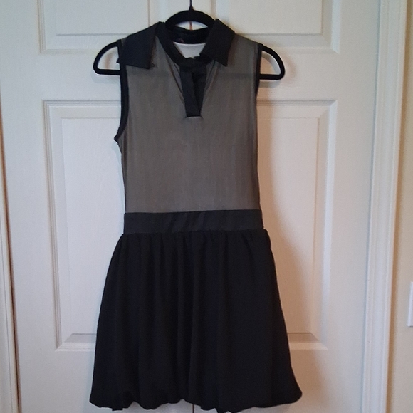 House of CB Dresses & Skirts - VINTAGE House of CB Black and Mesh Dress
